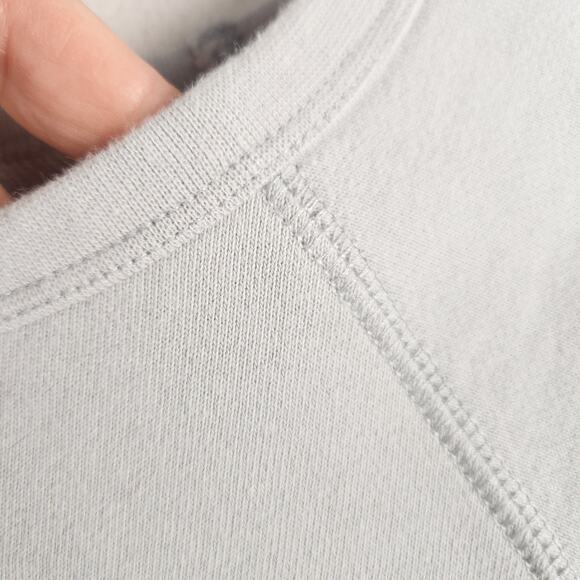 Peace Love World Pride French Terry Sweatshirt Hamptons Grey Medium A396367 EUC - Picture 8 of 16